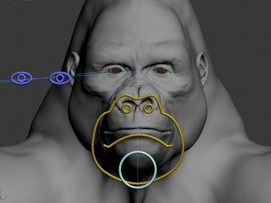 gorilla 3D-Modell