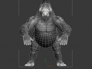 gorila Modelo 3D