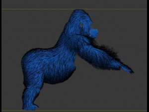 gorilla 3D-Modell