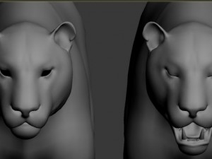 tiger 3D-Modell
