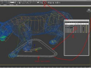 левиця 3D Модель