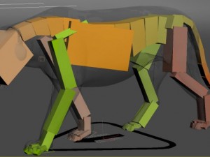 lioness Modèle 3D