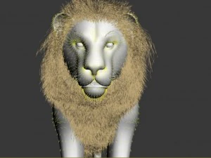lion 3D Model