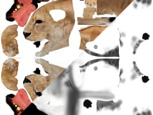 lion 3D-Modell