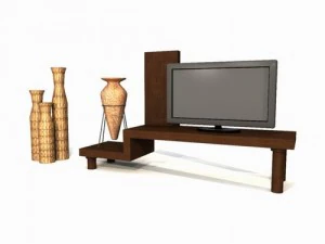 colonial furniture 3D Model