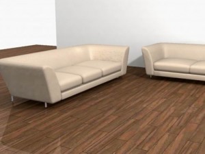 modern livingroom 3D Model