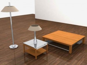 modern livingroom 3D Model