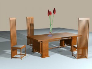 livingroom Model 3D