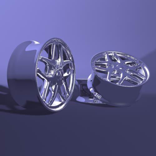 wheel Model 3D .c4d .max .obj .3ds .fbx .stl .blend 