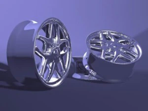 rueda Modelo 3D