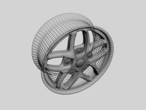 wheel Model 3D