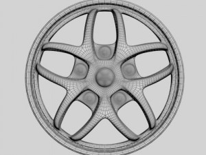 wheel Model 3D