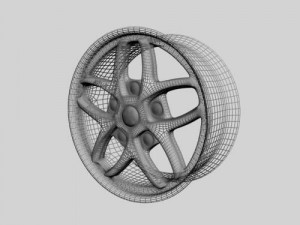 wheel Model 3D