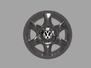 volkswagen wheel 3D Model