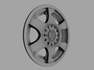volkswagen wheel 3D Model