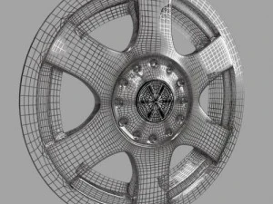 volkswagen wheel 3D Model