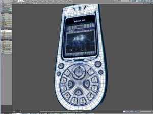 nokia 3650 3Dモデル