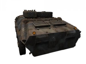 russian btr-70 Modèle 3D