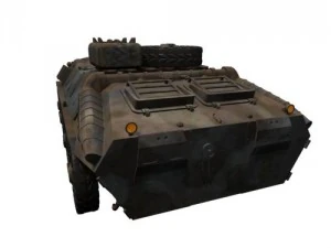 russian btr-70 3D Model