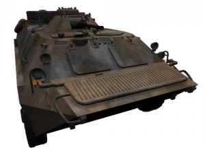 russian btr-70 Modèle 3D