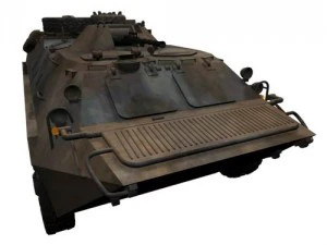 russian btr-70 3D Model