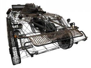 russian btr-70 Modèle 3D