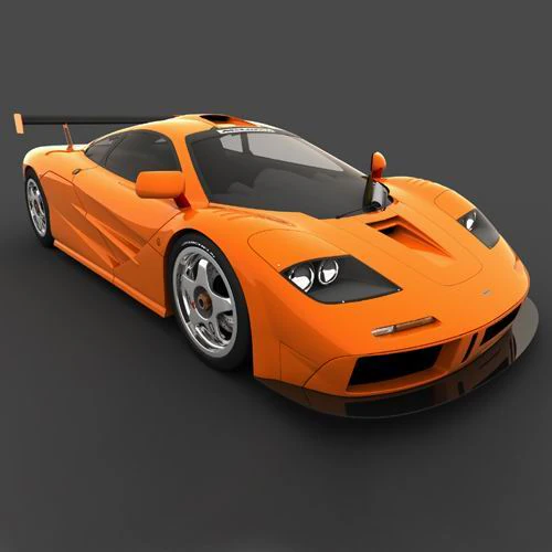 mclaren f1lm 3D Model .c4d .max .obj .3ds .fbx .stl .blend 