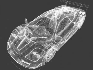 mclaren f1lm 3D Model