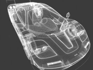 mclaren f1lm 3D Model