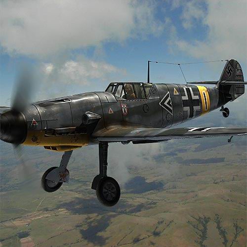 messerschmitt bf109f2 3D Model .c4d .max .obj .3ds .fbx .stl .blend 