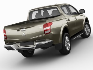 mitsubishi l200 triton 2015 3D Модель