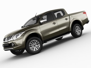 mitsubishi l200 triton 2015 3D Модель