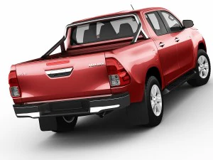 toyota hilux 2016 double cab 3D Model