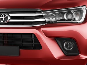 toyota hilux 2016 double cab 3D मॉडल
