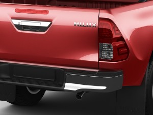 toyota hilux 2016 double cab 3D मॉडल