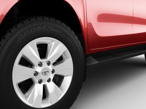 toyota hilux 2016 double cab 3D मॉडल