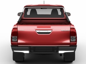 toyota hilux 2016 double cab 3D मॉडल