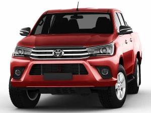 toyota hilux 2016 double cab 3D Model