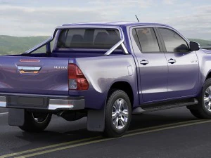 toyota hilux 2016 double cab 3D Model