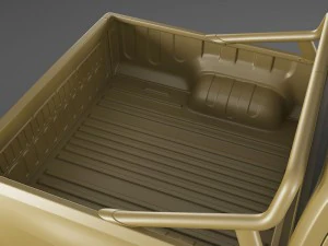 toyota hilux 2016 double cab 3D Model