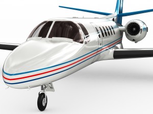 cessna 550 citation ii 3D Модель