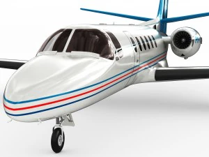 cessna 550 citation ii 3D Model