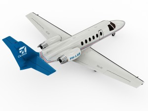 cessna 550 citation ii 3D Модель