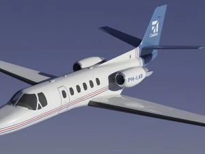 cessna 550 citation ii 3D Model