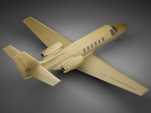 cessna 550 citation ii 3D Модель