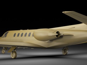 cessna 550 citation ii 3D Модель