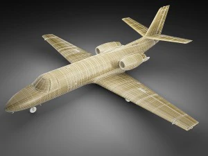 cessna 550 citation ii 3D Model
