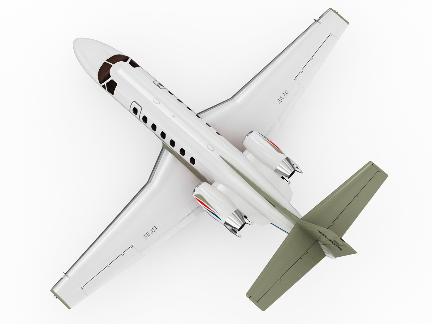 Cessna 560 Citation V 3D Model in Jet 3DExport