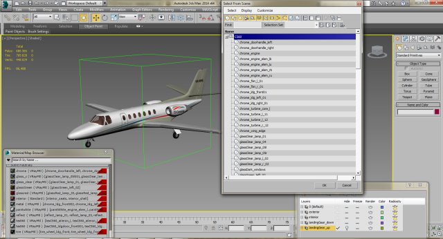 Cessna 560 Citation V 3D Модель In Скоростной 3DExport