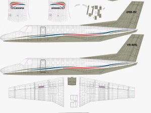cessna 560 citation v 3D Model
